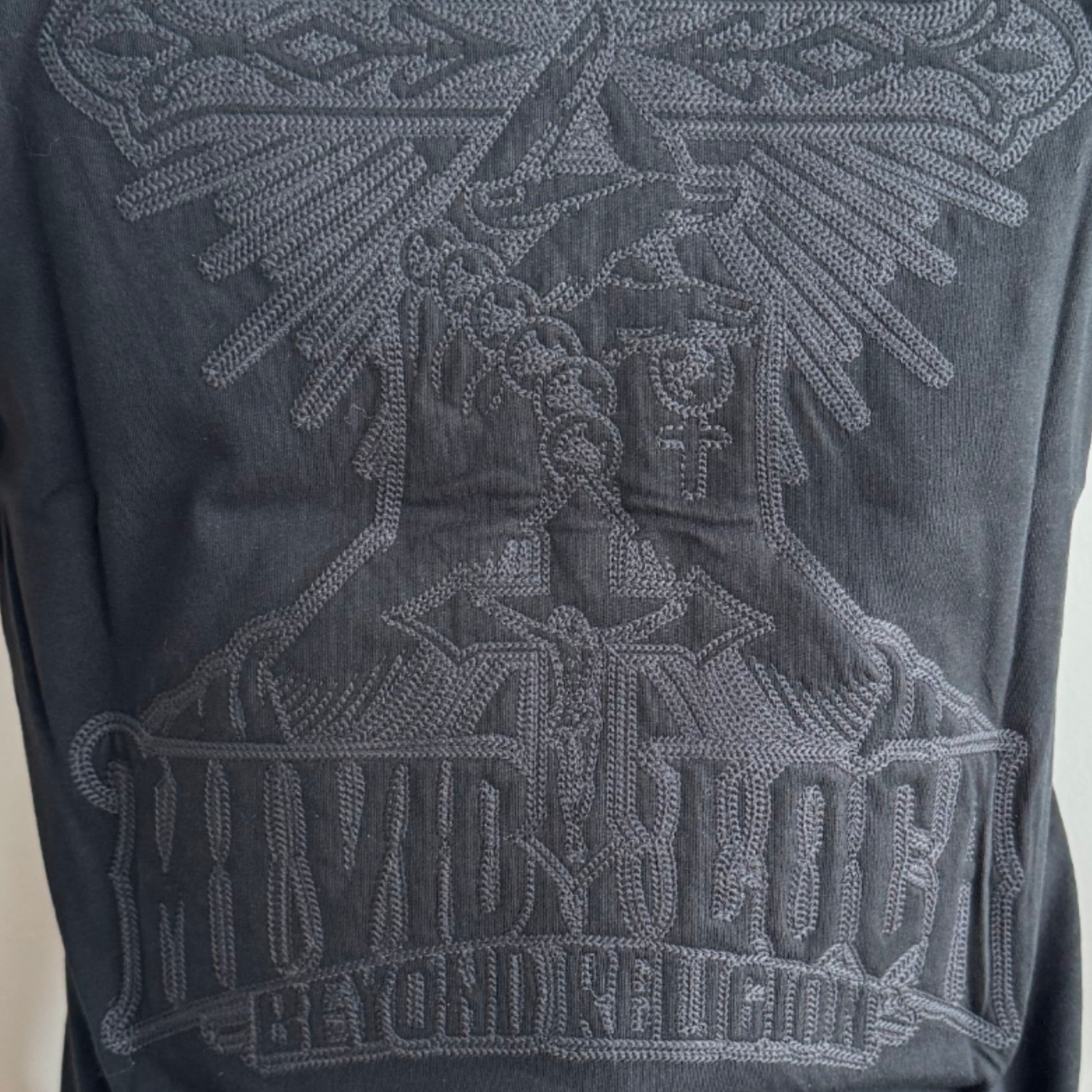 T-shirt MVL Beyond religion - noir (SURDIMENSIONNÉ)