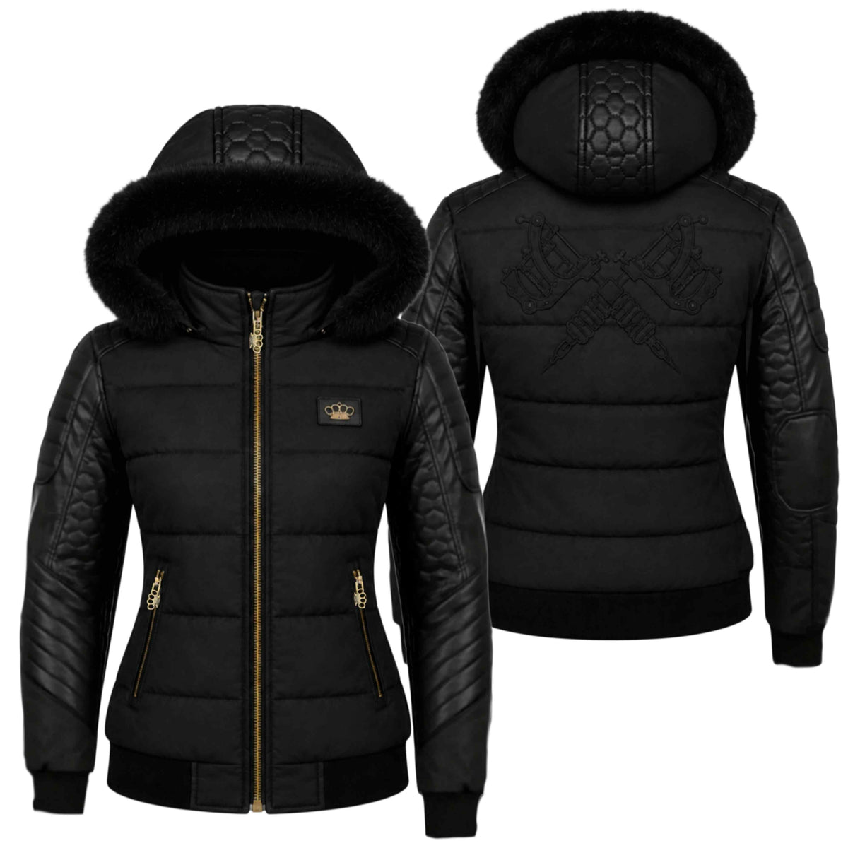 Tattooguns winter jacket - women