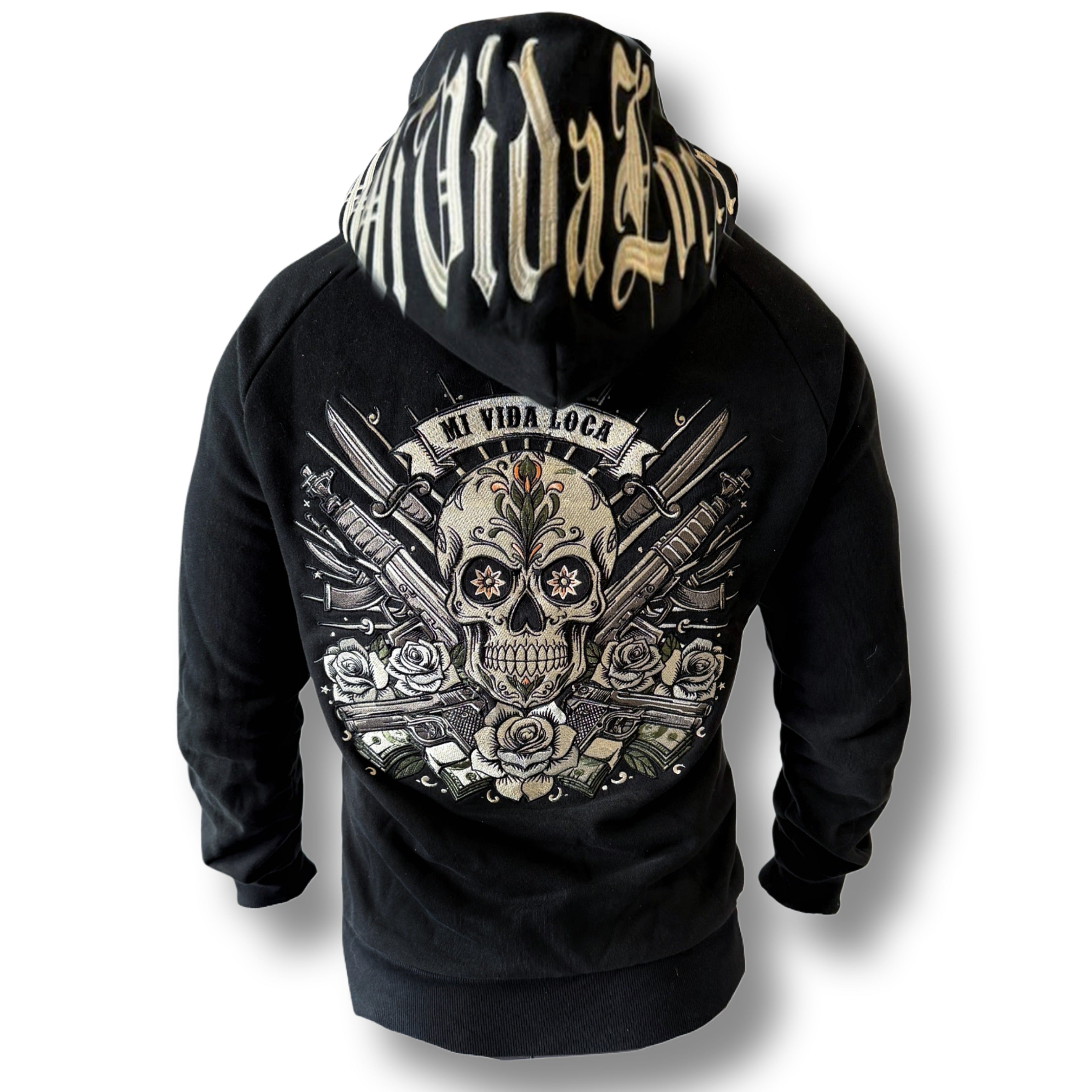 Bluza z kapturem MVL "Ammo skull"