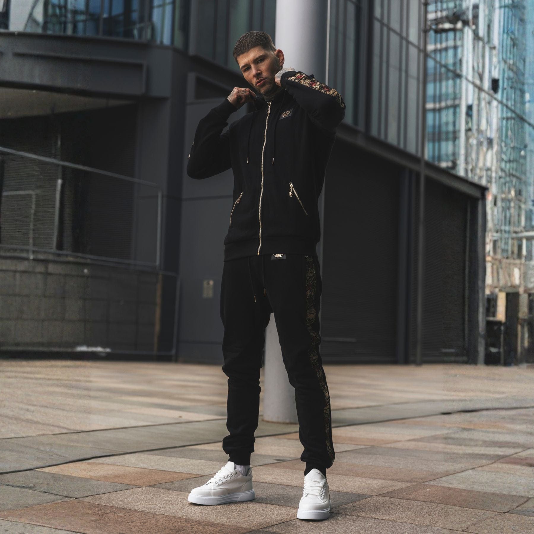 LFR Sports Suit Jogger - Black/Black