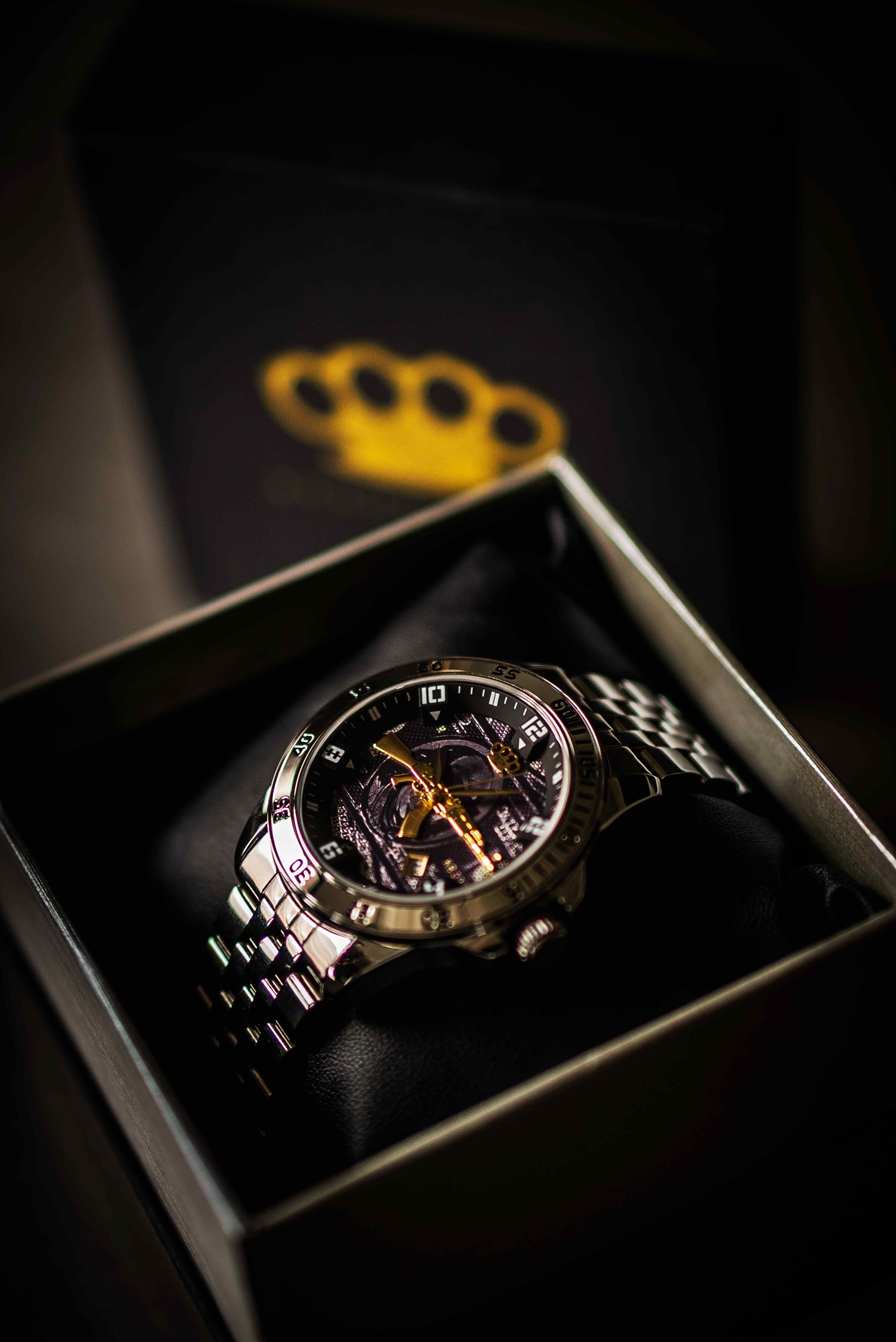 Reloj de pulsera automático MVL "AK47" - plateado