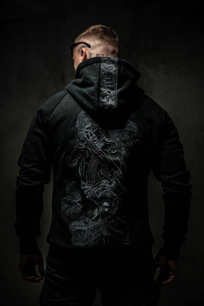 MVL "Mörk ängel" hoodie