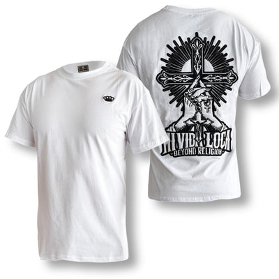 MVL Beyond religion T-shirt - white (OVERSIZED)