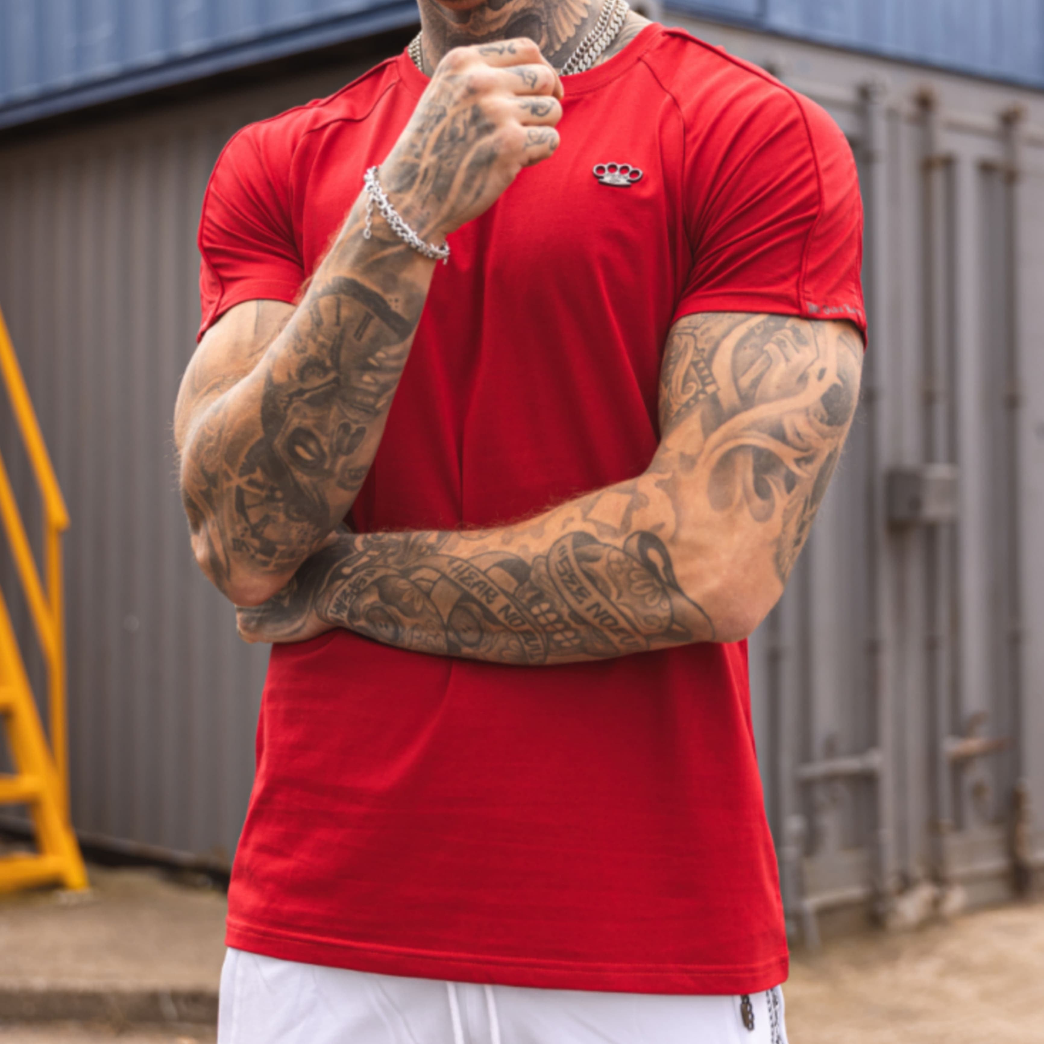 MVL Basic-skjorta - röd