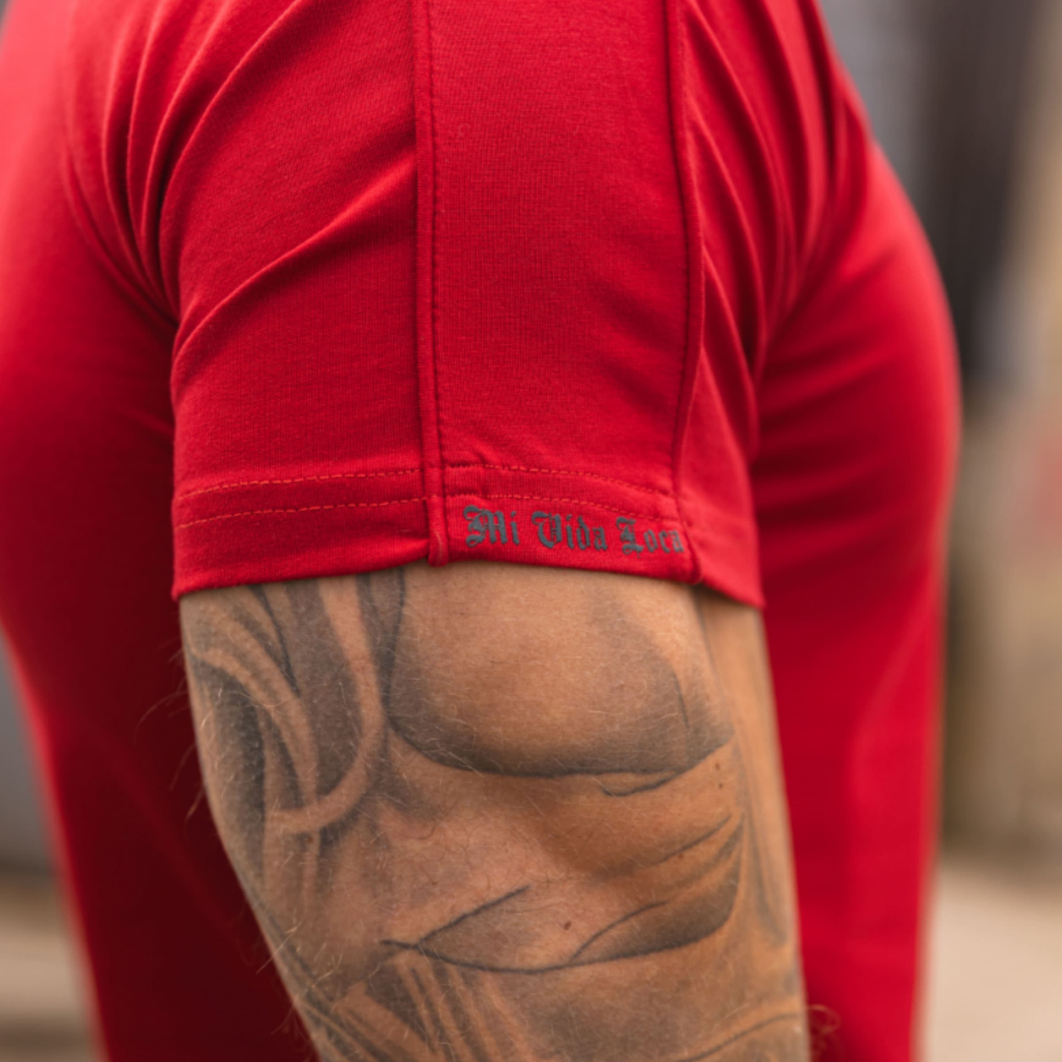 MVL Basic-skjorta - röd