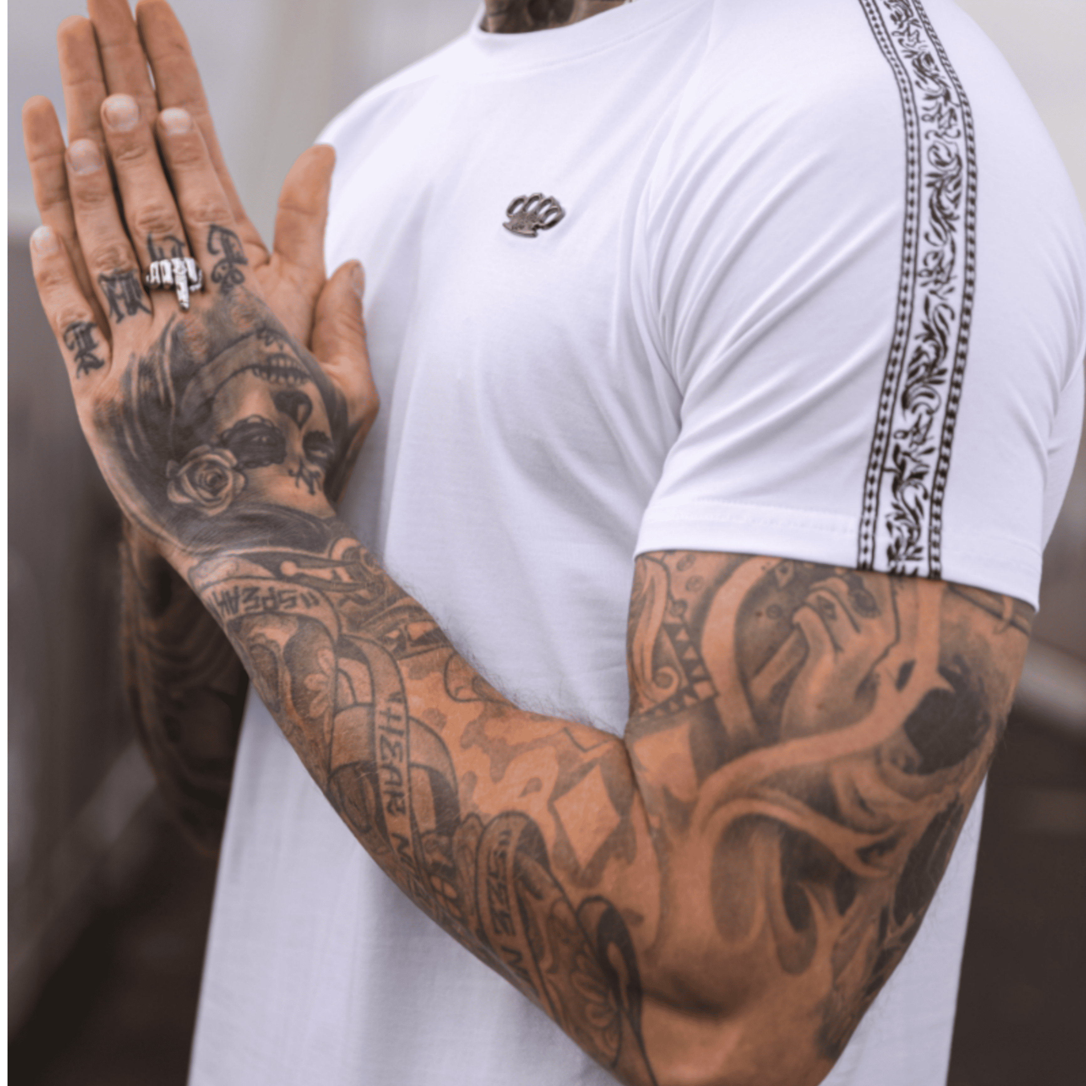 MVL Meander T-shirt - hvid