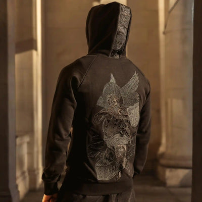 MVL "Mörk ängel" hoodie