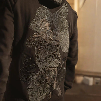 MVL "Mörk ängel" hoodie