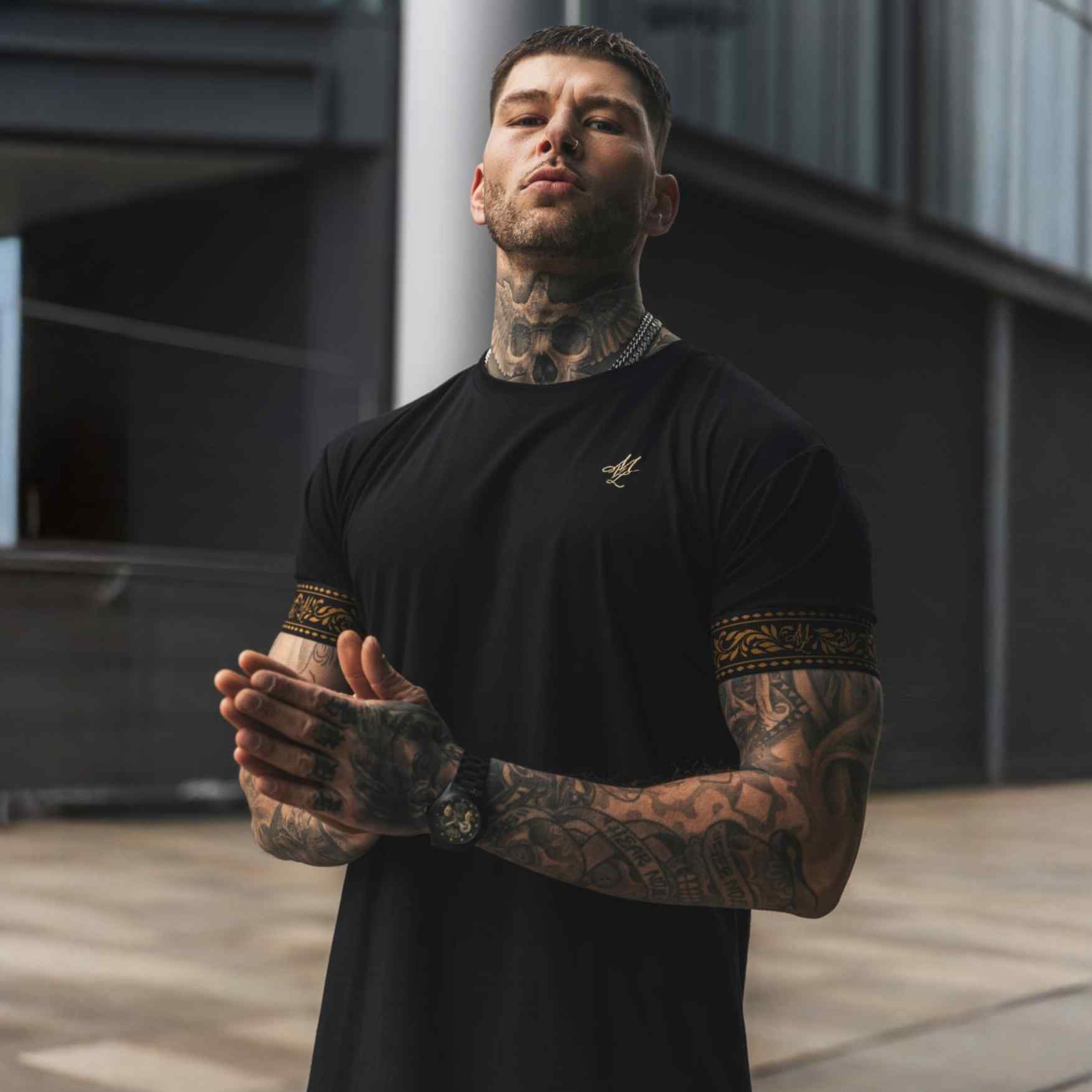 Camiseta Helix - preta