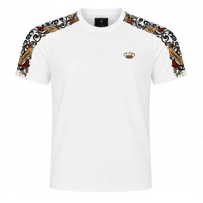 Camisola com padrão ornamentado da Savage - branca