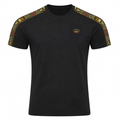 Calavera-T-Shirt – schwarz