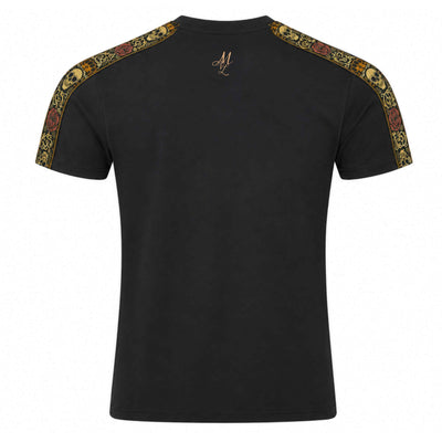 Calavera-T-Shirt – schwarz