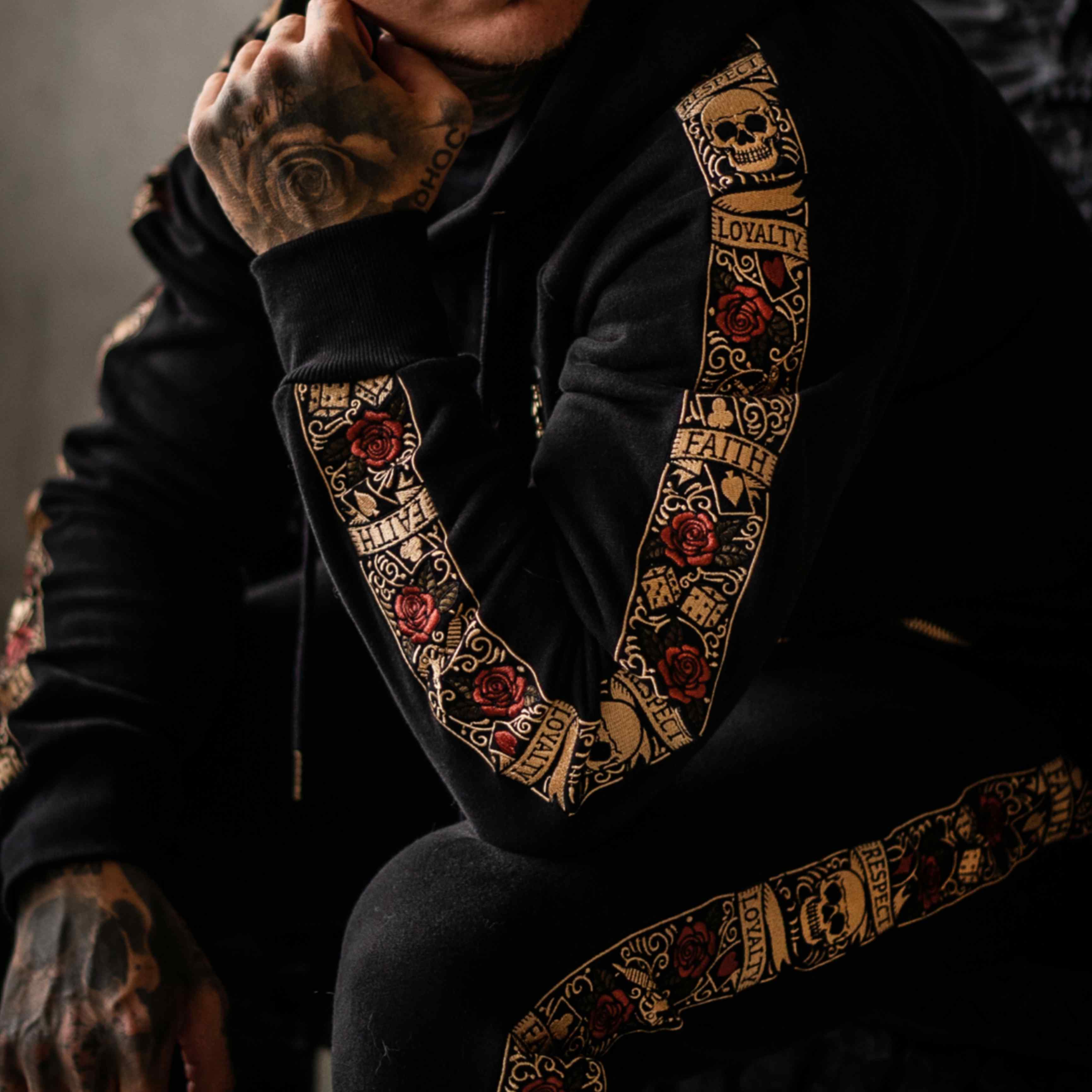 LFR Tracksuit hoodie - Black/color