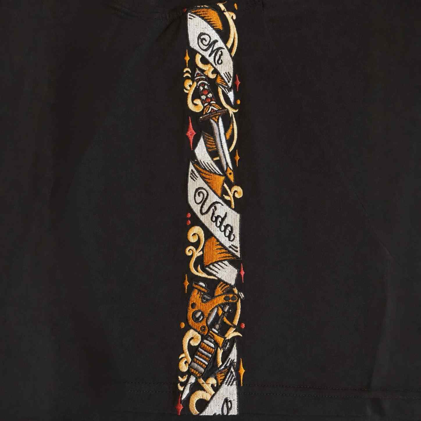 Savage ornate T-shirt black