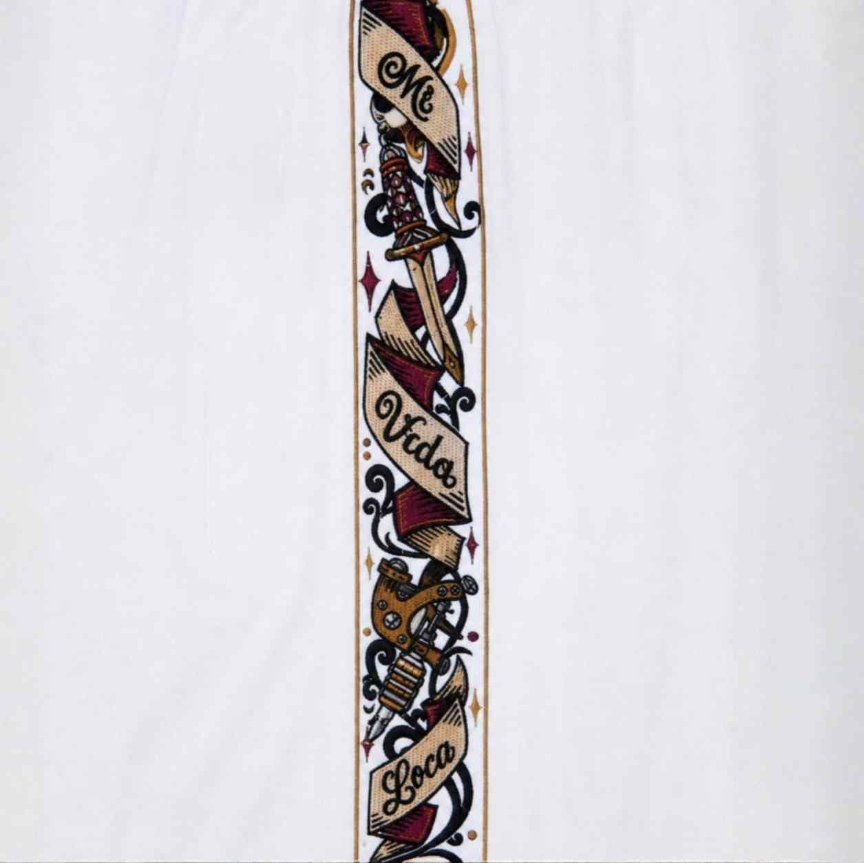 Savage ornate T-shirt - white