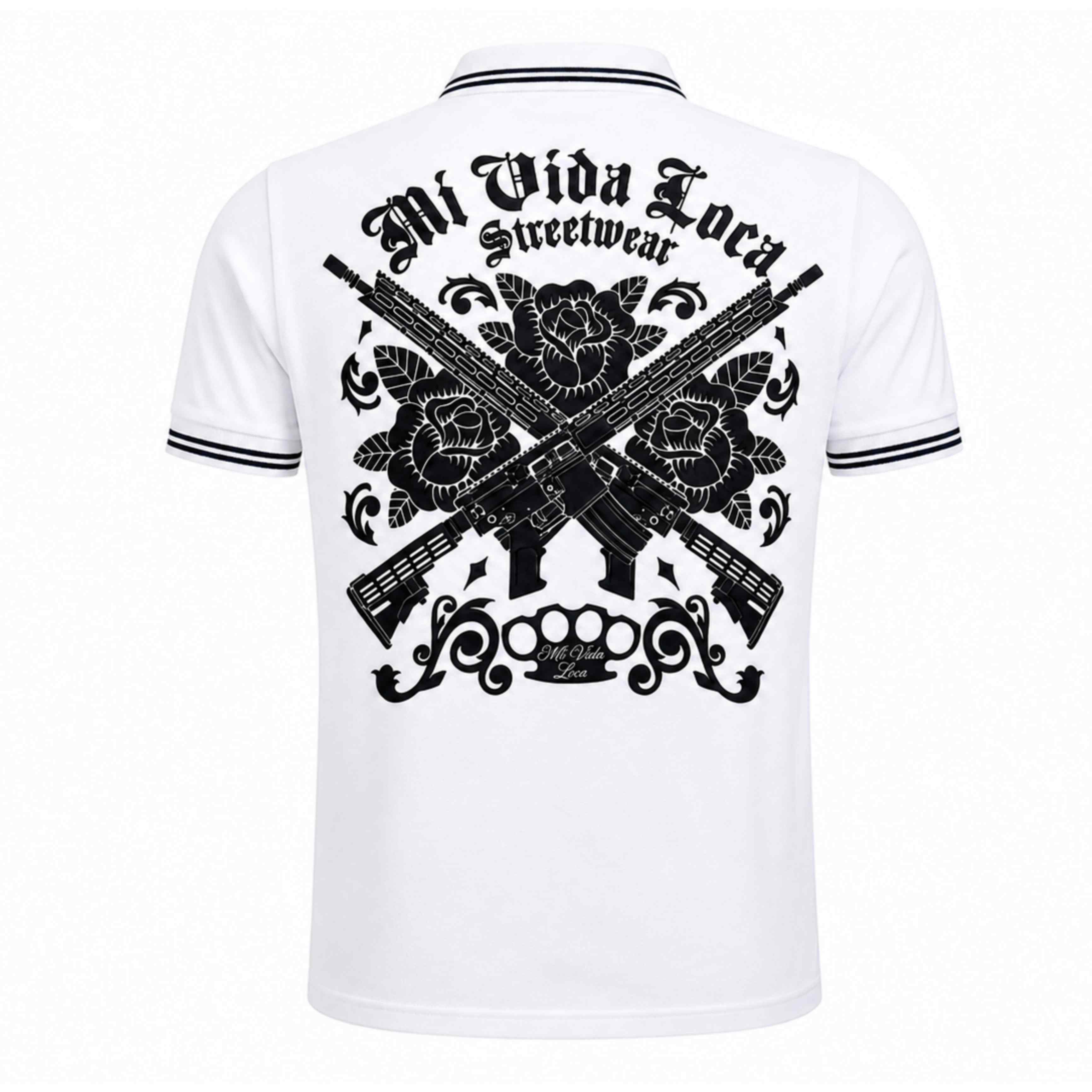 AR15-Polo – Weiß
