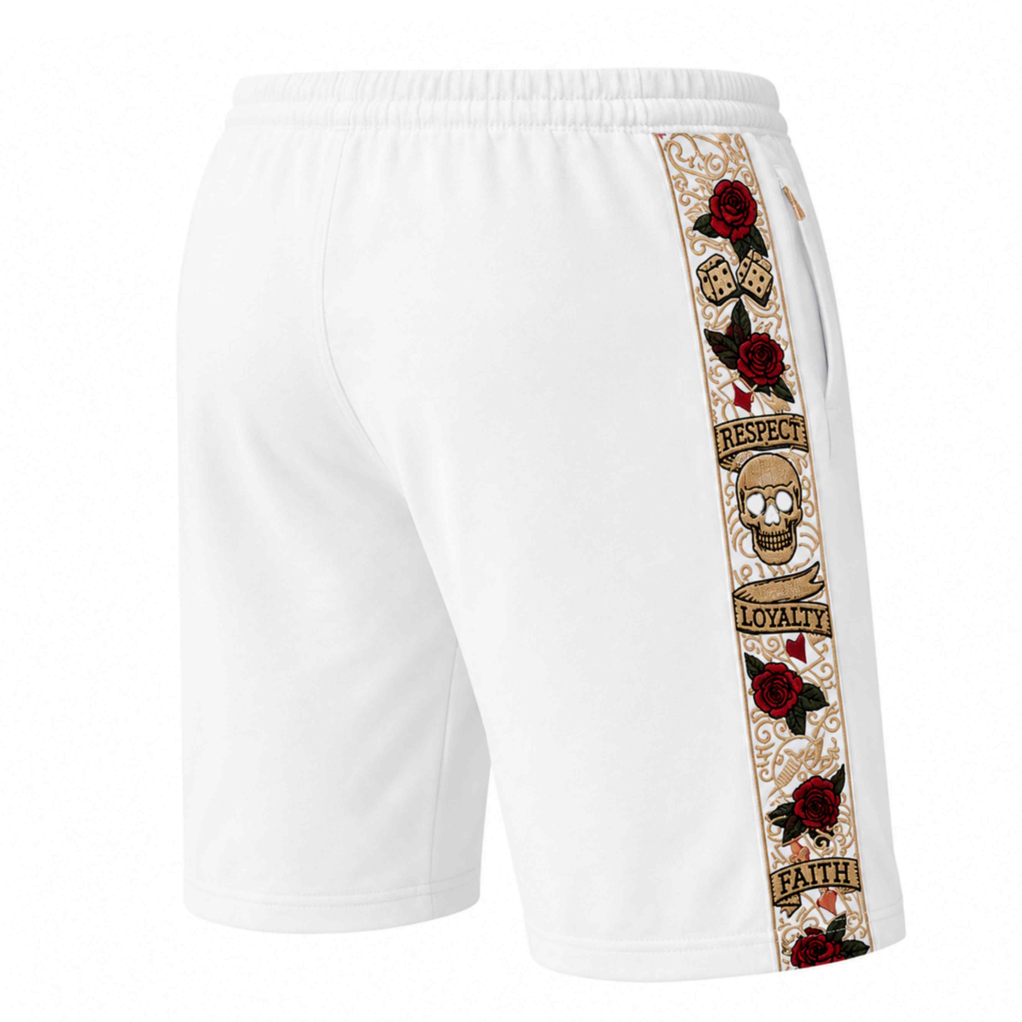 LFR Jogging-Shorts – schwarz/bunt
