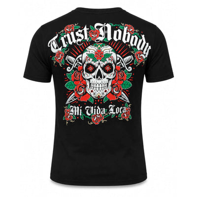 MVL "Trust nobody flower skull" T-shirt