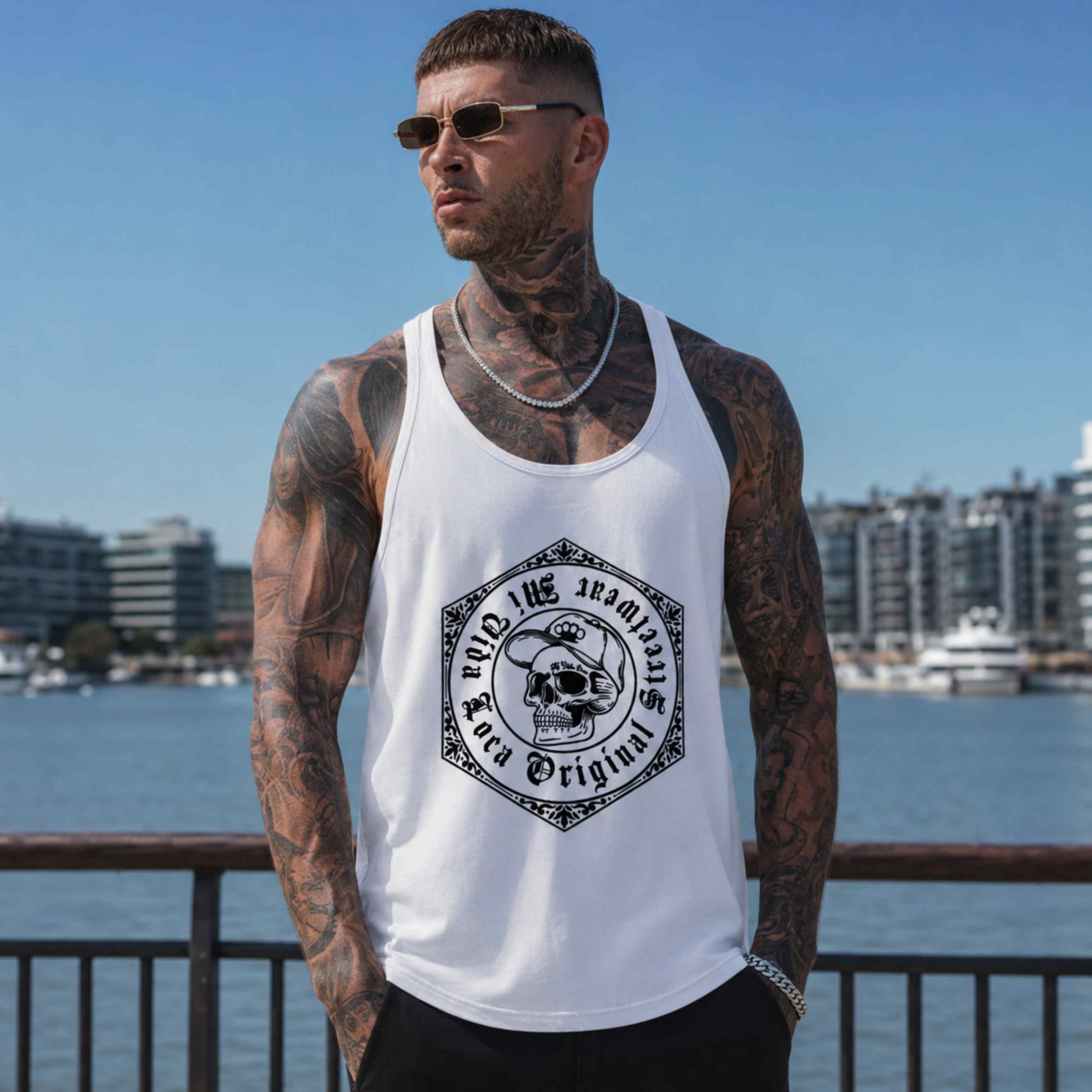 MVL "Original streetwear" Tanktop - white