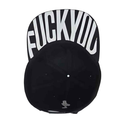 «F*** you» — кепка-снапбэк — черная
