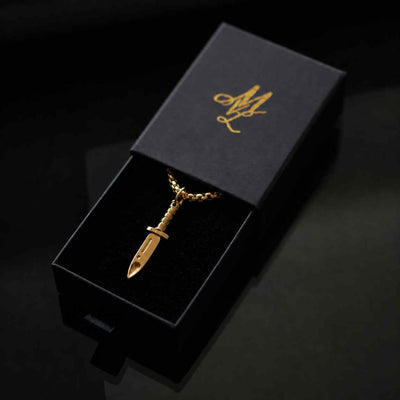Messer-Kette – Gold