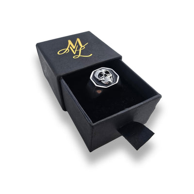 MVL 3D Skull ring - silver